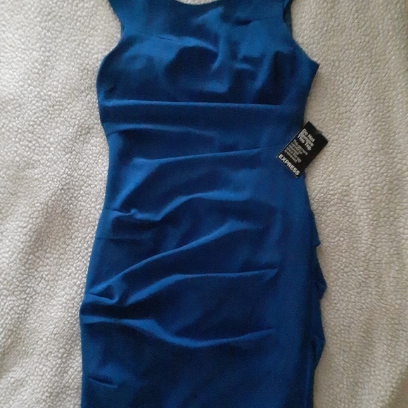 Blue Express Dress. Size 6 - Picture 2 of 7